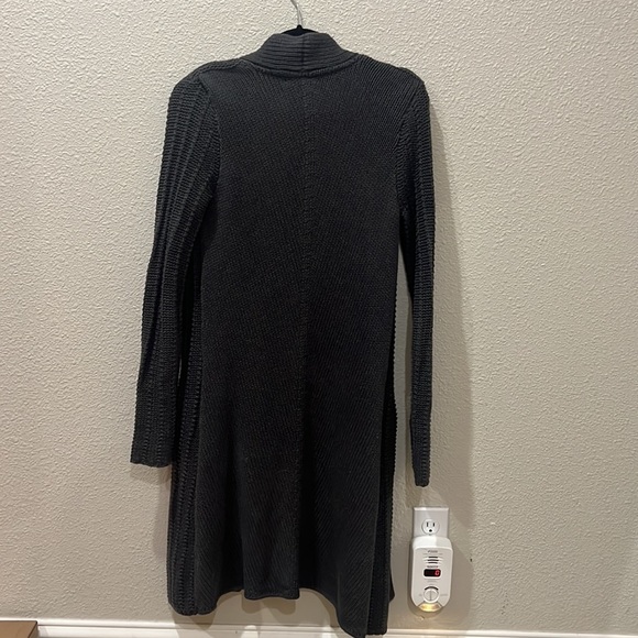 Cabi dark grey knit long sweater - Picture 2 of 4